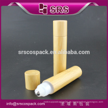 SRS Kosmetik 15ml Bambusrolle auf Flasche, 20ml Bambus Kosmetikflaschen mit Rollenball